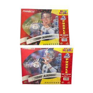 Vintage Troy Aikman Magic Motion Collector’s Puzzle Pinnacle New Old Stock